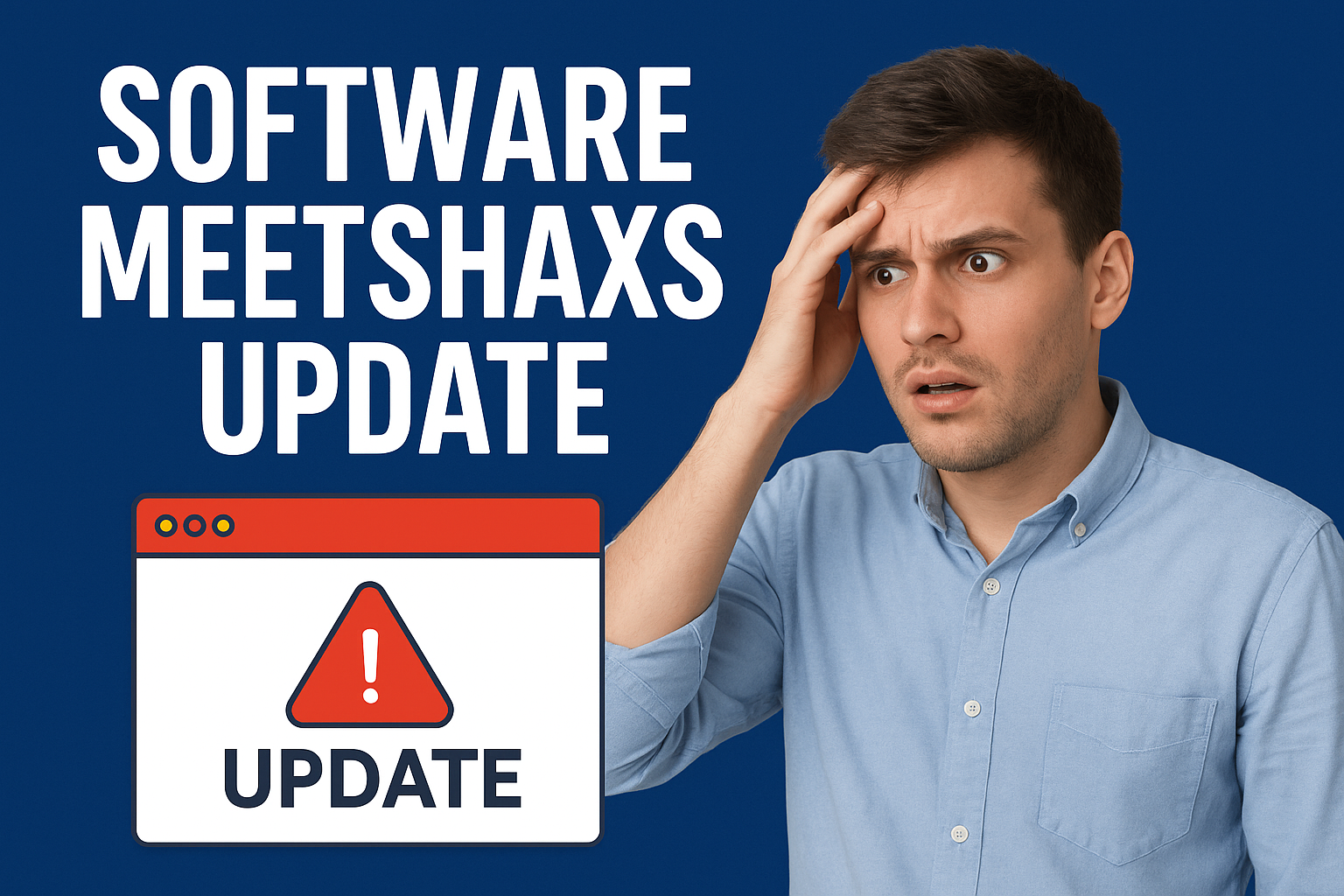 Software Meetshaxs Update Scam: What You Must Know Now