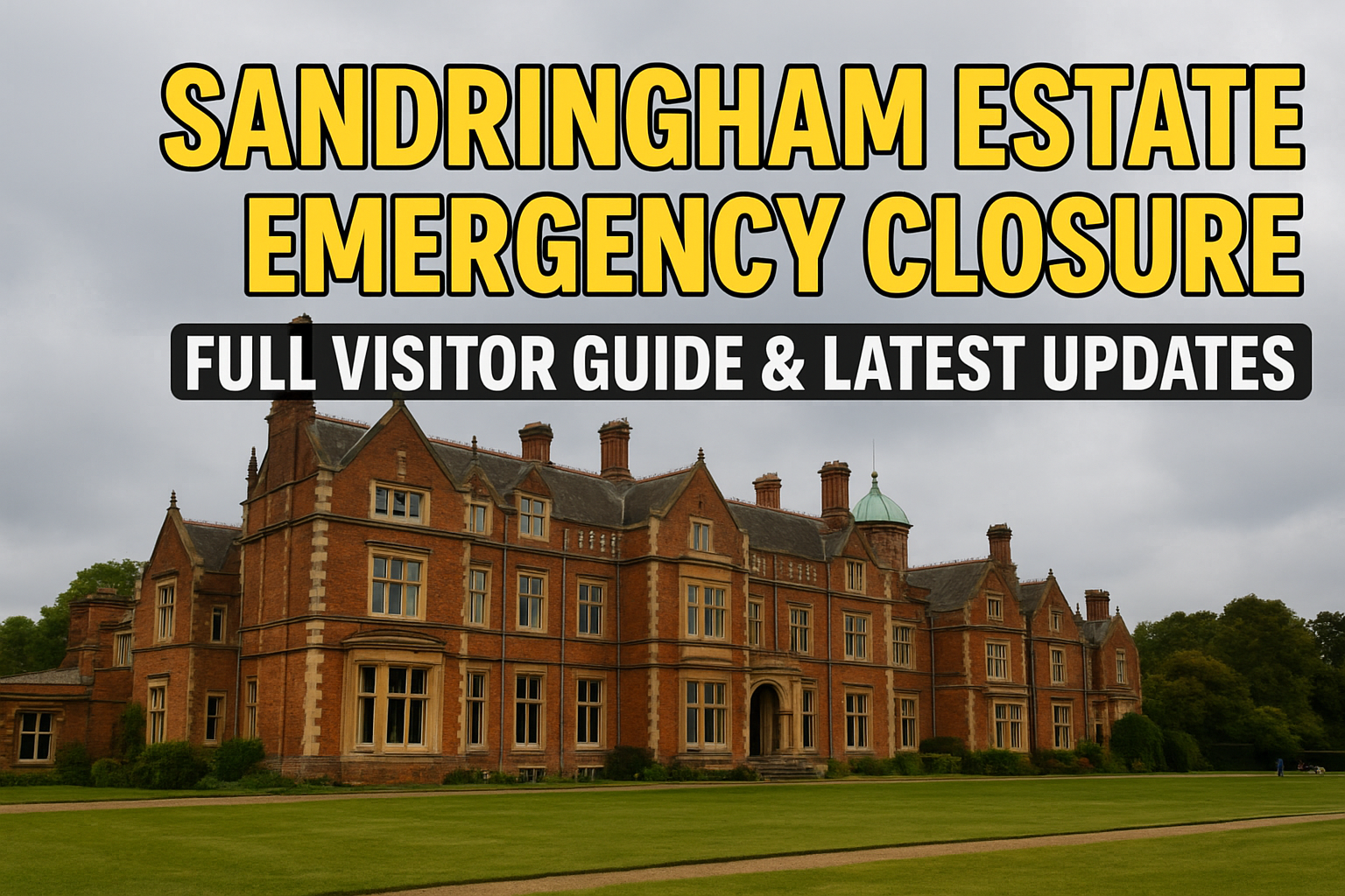 Sandringham Estate Emergency Closure Explained: Full Visitor Guide