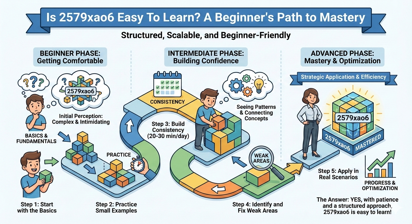is 2579xao6 easy to learn